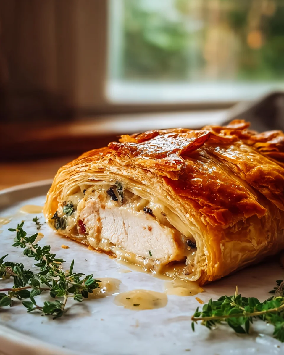 Savory Chicken Wellington Delight