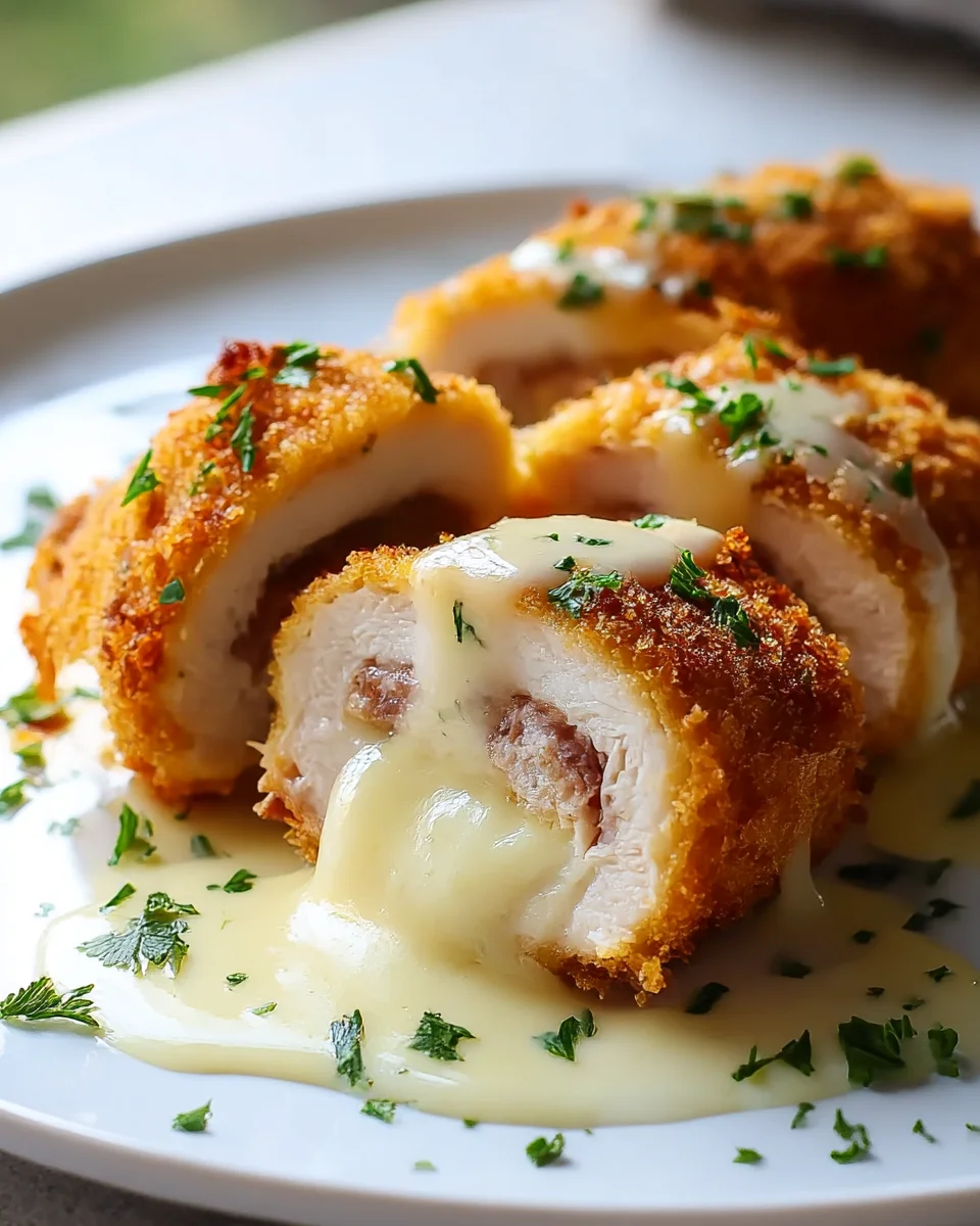 Heavenly Chicken Cordon Bleu Delight