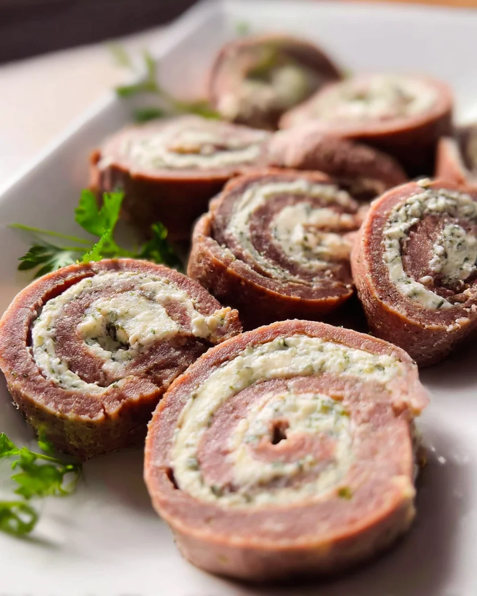 Herb-Infused Beef Roll-Ups Delight