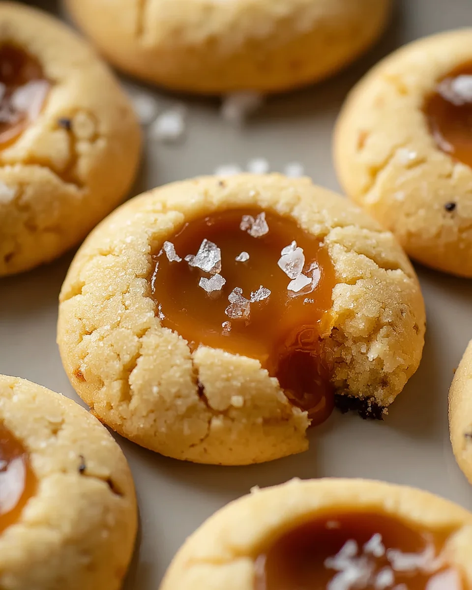 Decadent Salted Caramel Bliss Cookies