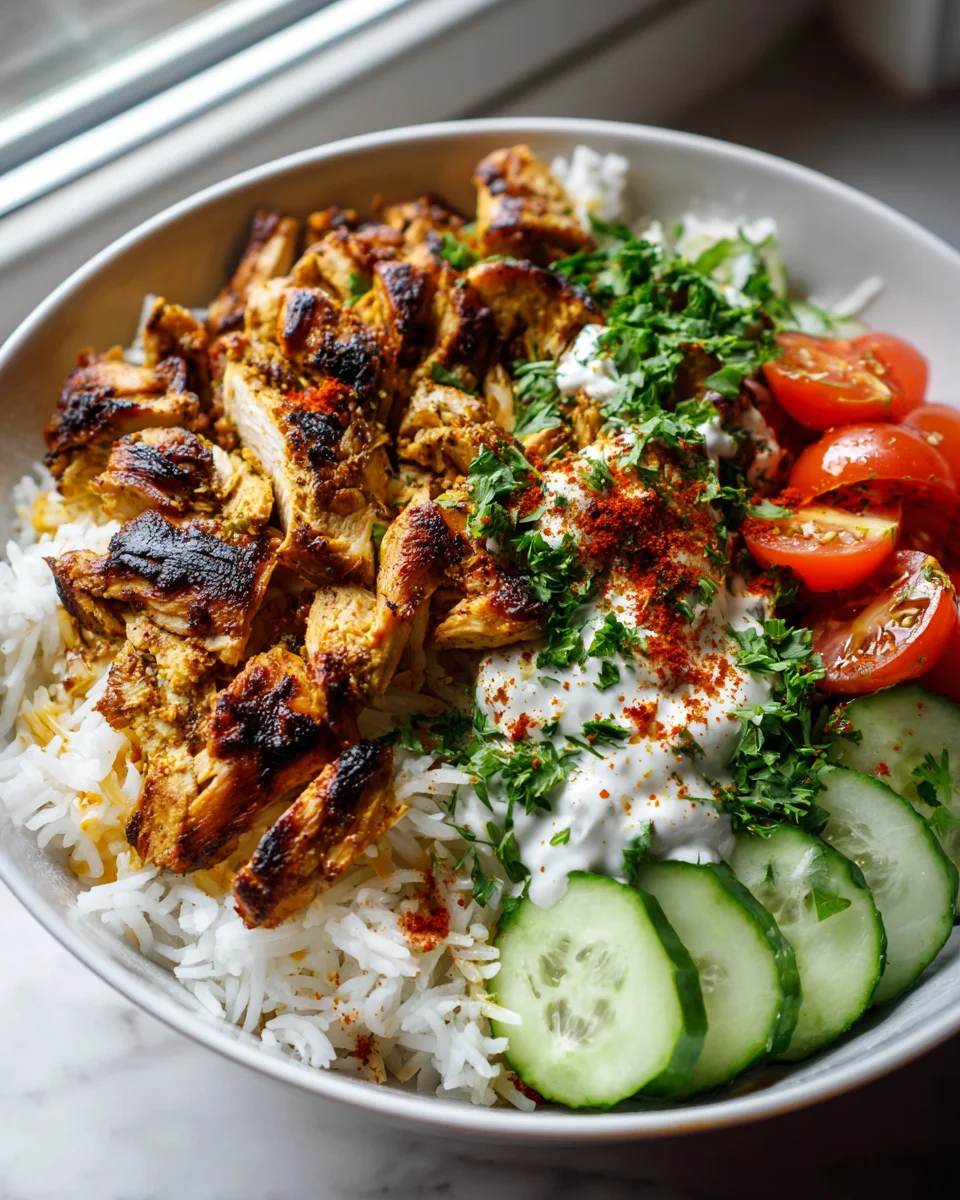 Savory Shawarma Chicken Rice Delight